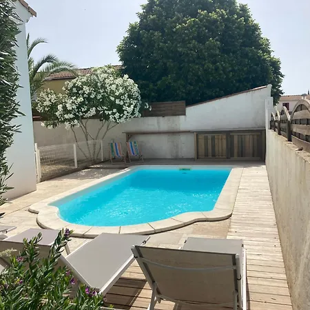 Villa Belle Spacieuse Avec Piscine Privee, Semi Climatisee- 10 Couchages, Wifi, Proche Canal Du Midi Et A 4 Km De La Lxpin7