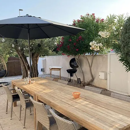 Villa Belle Spacieuse Avec Piscine Privee, Semi Climatisee- 10 Couchages, Wifi, Proche Canal Du Midi Et A 4 Km De La Lxpin7 Portiragnes