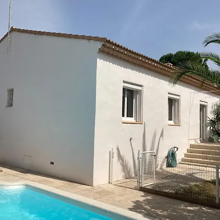 Belle Spacieuse Avec Piscine Privee, Semi Climatisee- 10 Couchages, Wifi, Proche Canal Du Midi Et A 4 Km De La Lxpin7 Villa