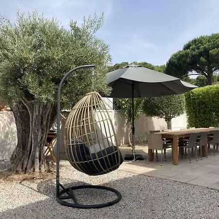 Belle Spacieuse Avec Piscine Privee, 10 Couchages,wifi, Proche Canal Du Midi Et A 3 Km De La Lxpin7 * Portiragnes