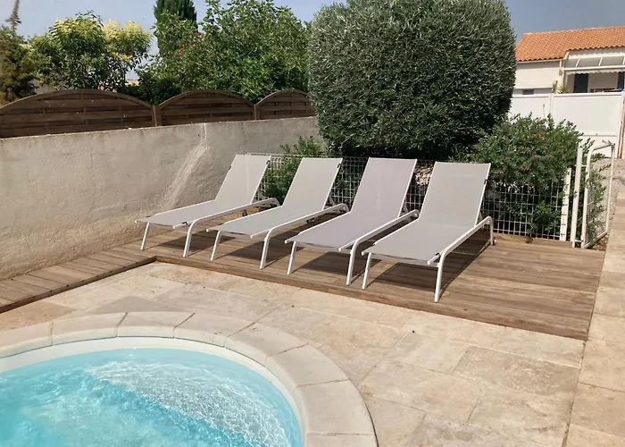Belle Spacieuse Avec Piscine Privee, Semi Climatisee- 10 Couchages, Wifi, Proche Canal Du Midi Et A 4 Km De La Lxpin7 Vila *